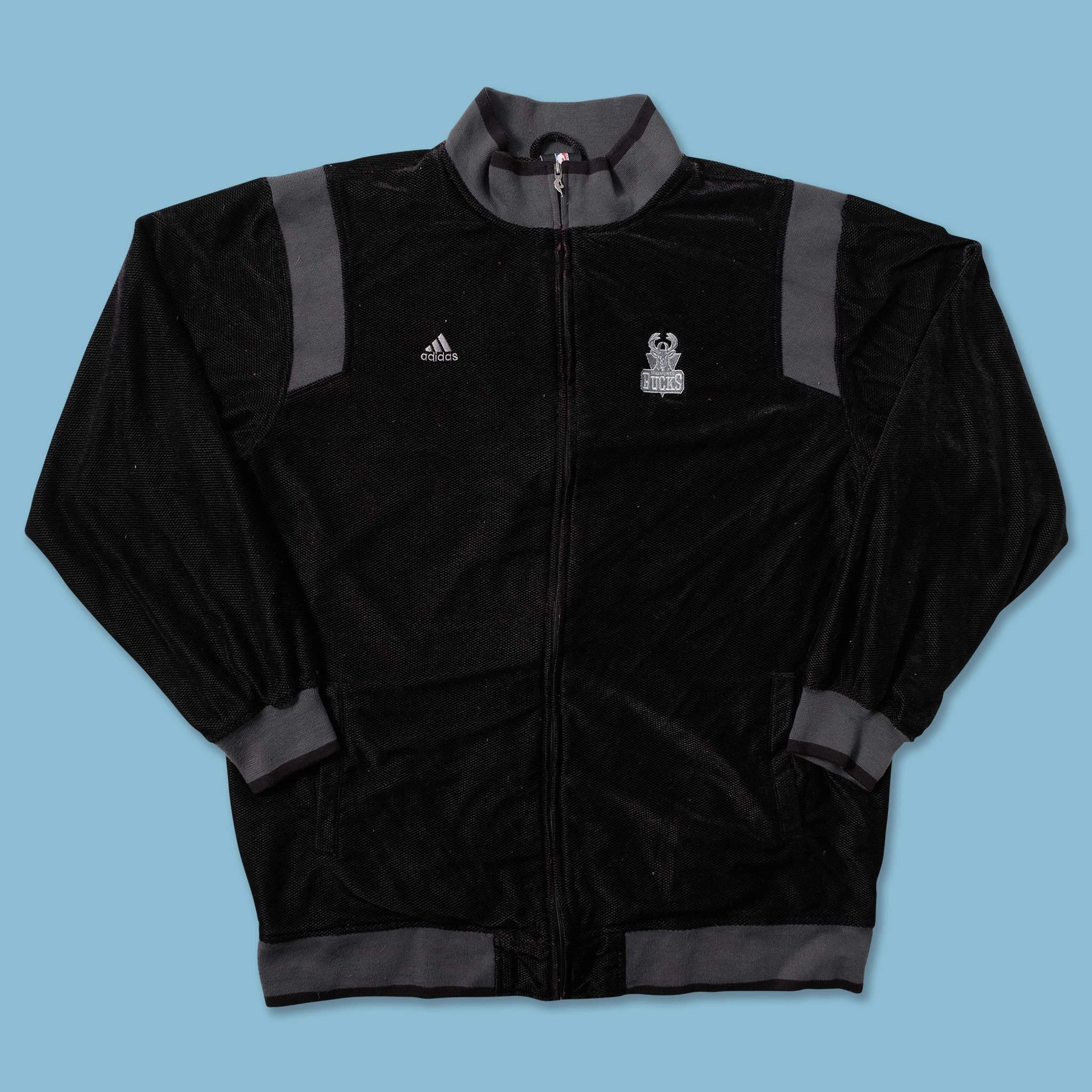 Vintage adidas Milwaukee Bucks Track Jacket XXL
