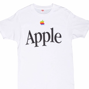 VINTAGE APPLE COMPUTERS 1980S HANES TEE SHIRT MEDIUM MADE IN USA