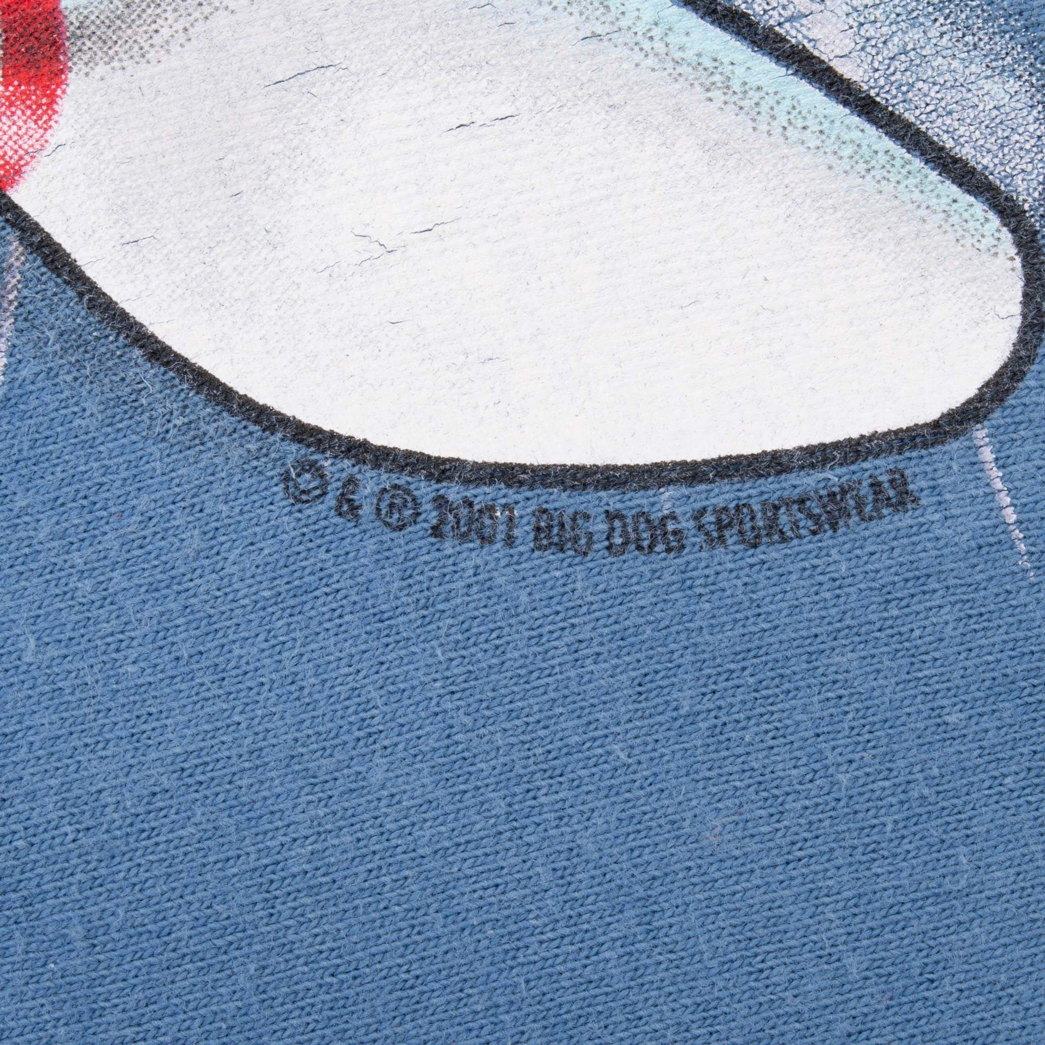 VINTAGE BIG DOGS ATTITUDE TO SPARE TEE SHIRT 2001 2XL