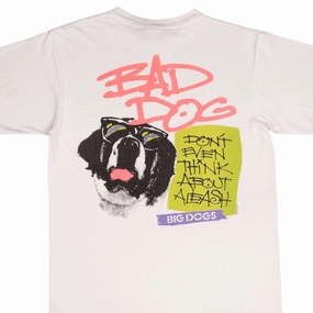 VINTAGE BIG DOGS BAD DOGS TEE SHIRT 1990 SIZE MEDIUM