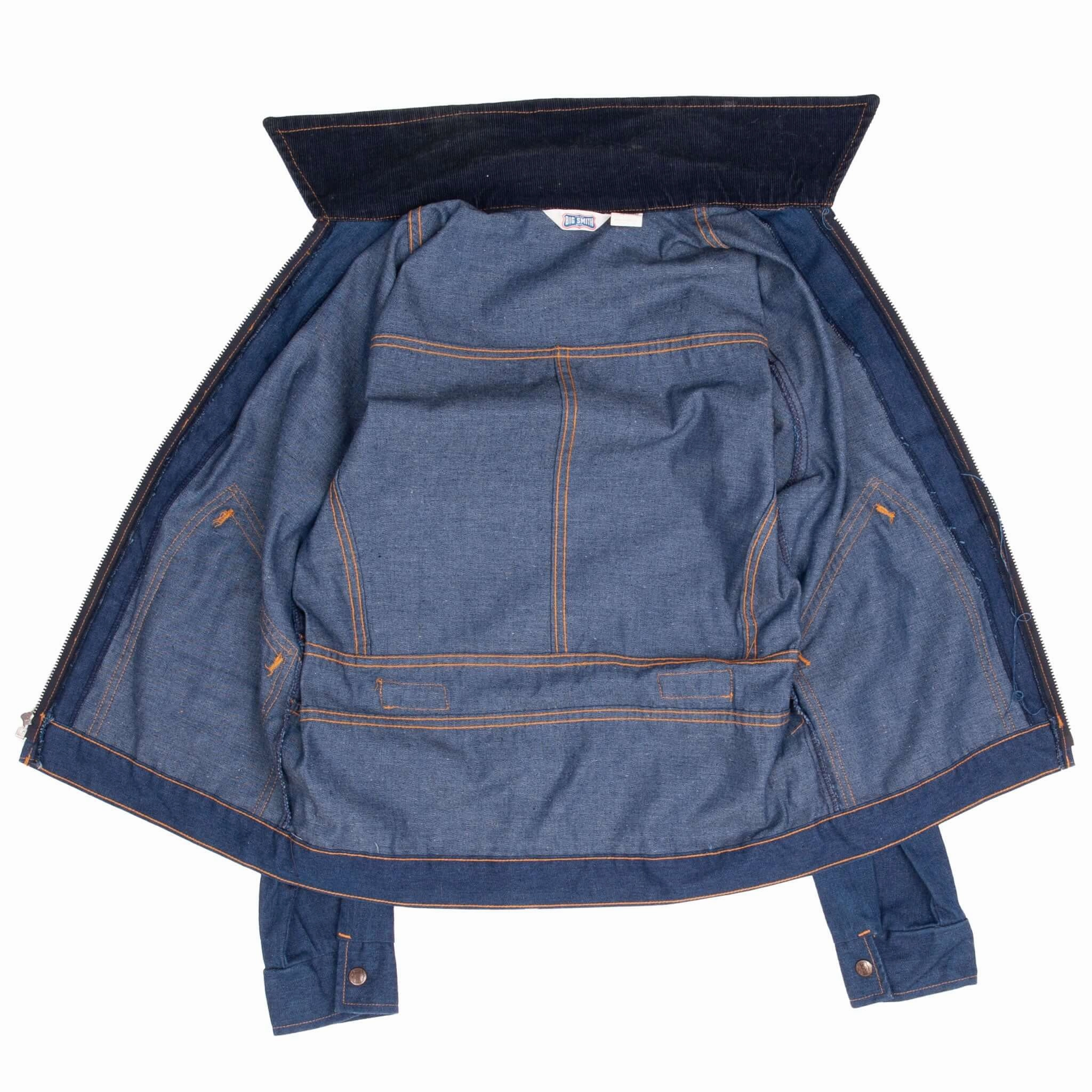 VINTAGE BIG SMITH DENIM JACKET 1960S SIZE MEDIUM MADE IN USA