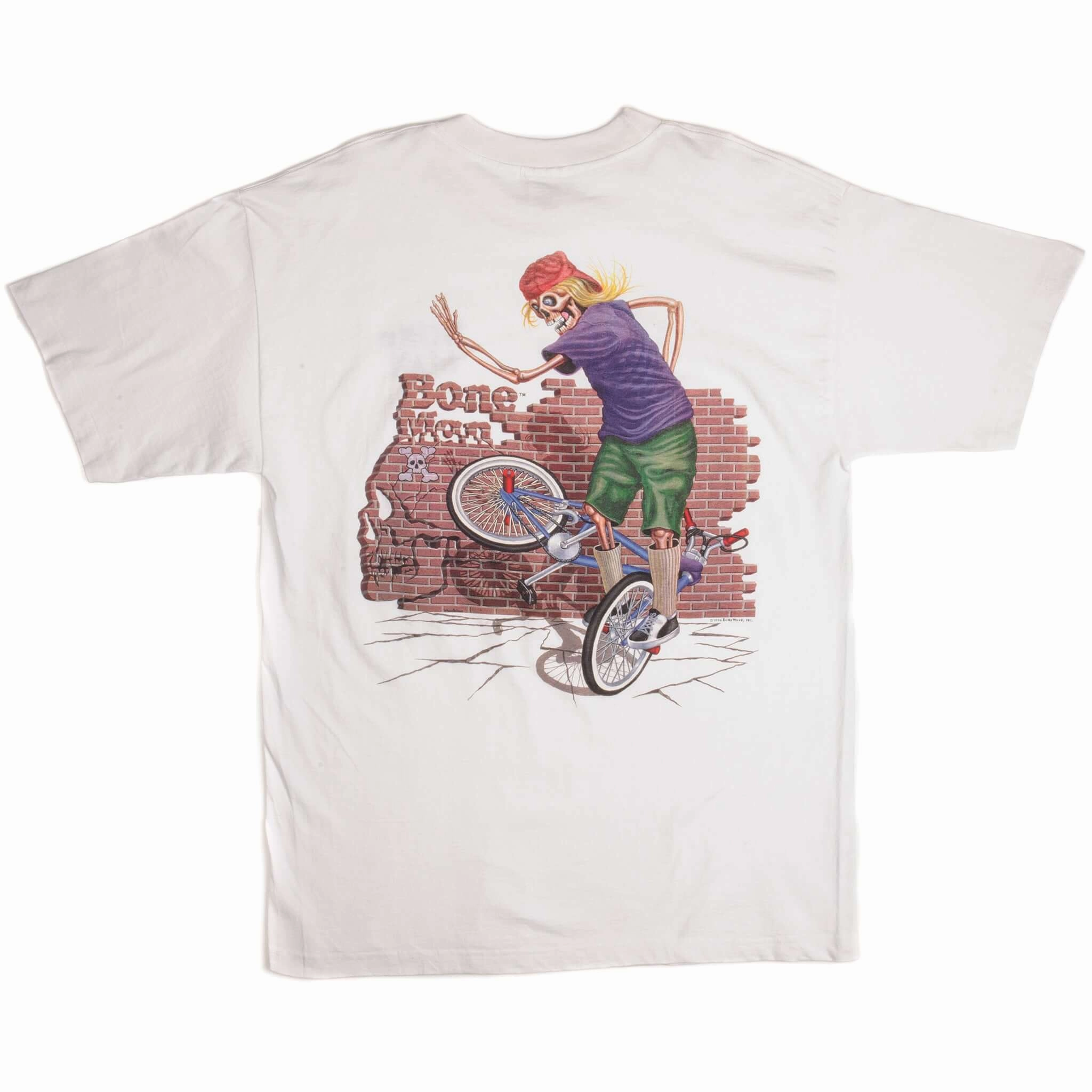VINTAGE BONE MAN TEE SHIRT 1996 SIZE XL MADE IN USA