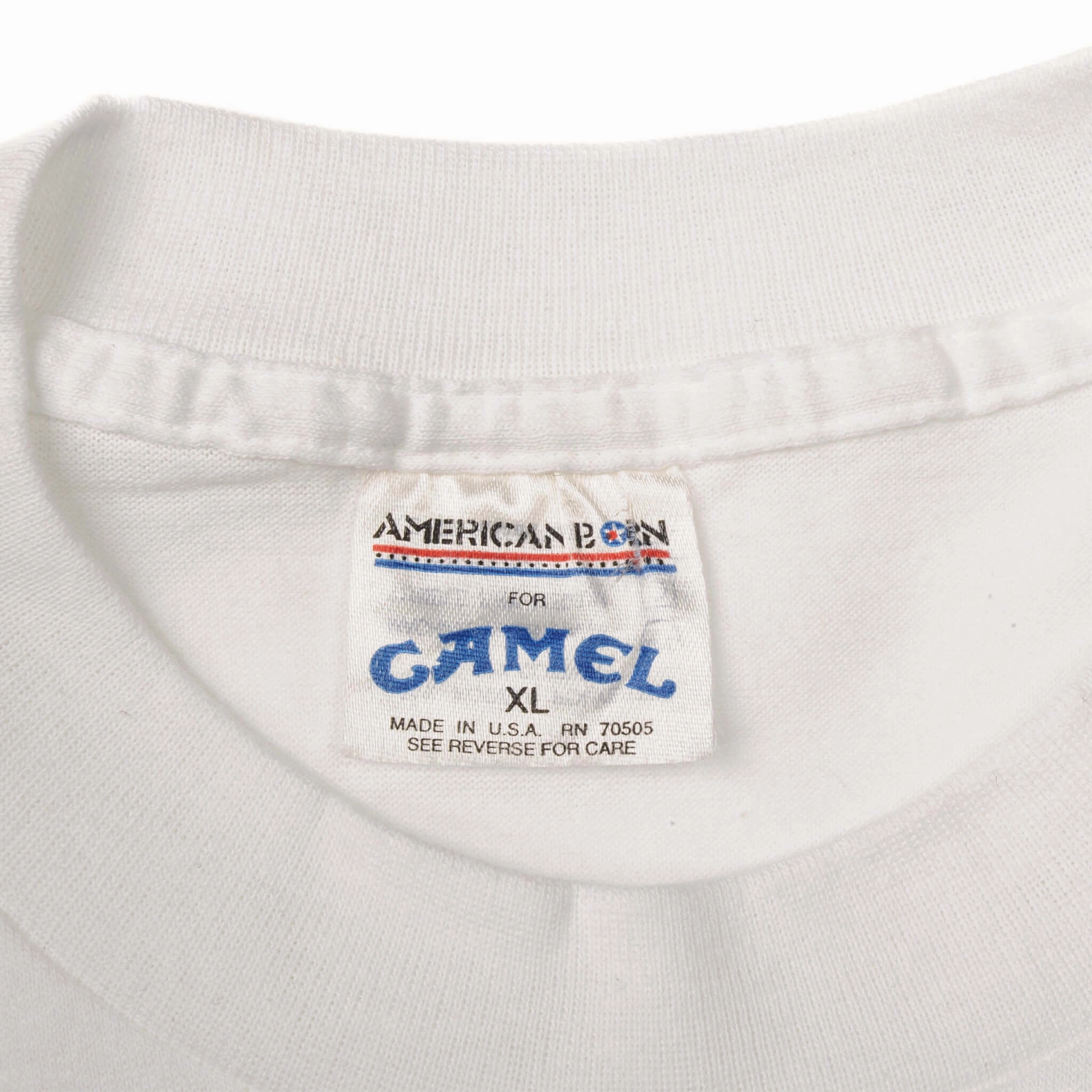 VINTAGE CAMEL NISSAN GRAND OF PRIX OF MIAMI TEE SHIRT 1991 SIZE LARGE MADE IN USA