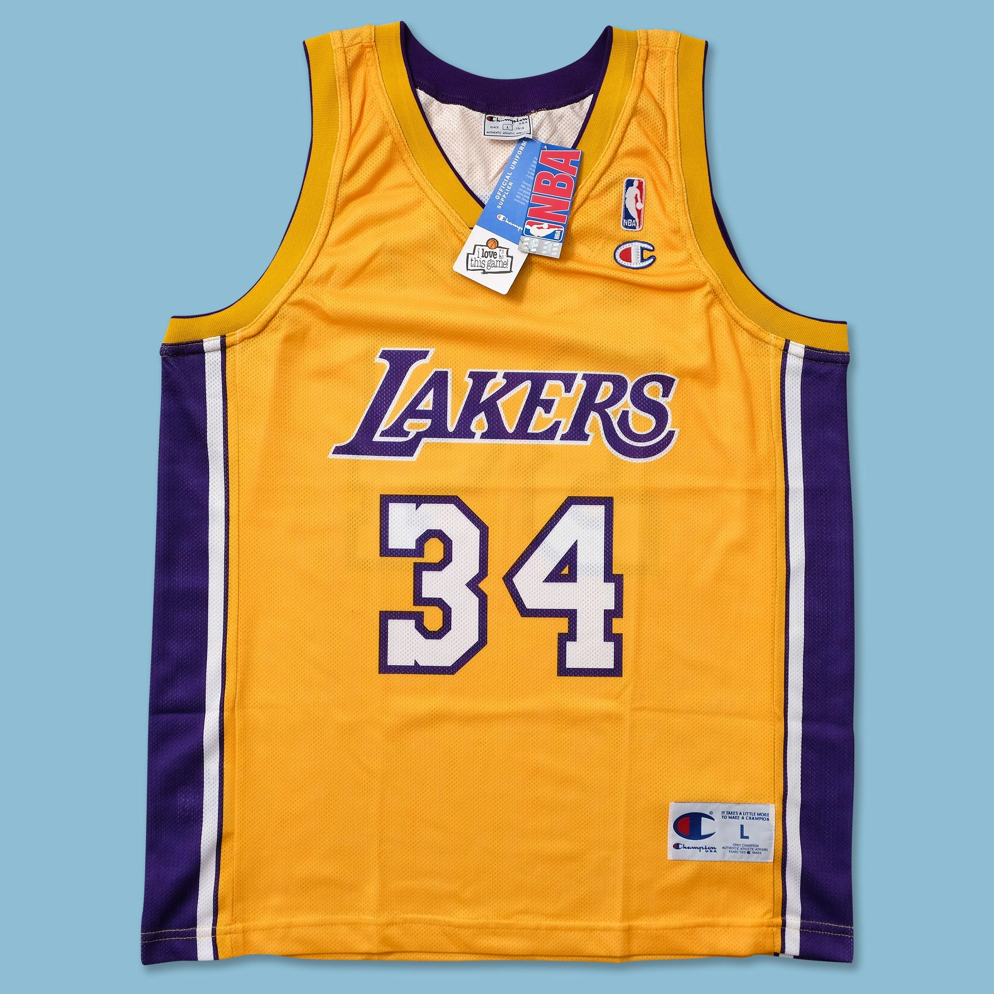 Vintage Champion Los Angeles Lakers Jersey