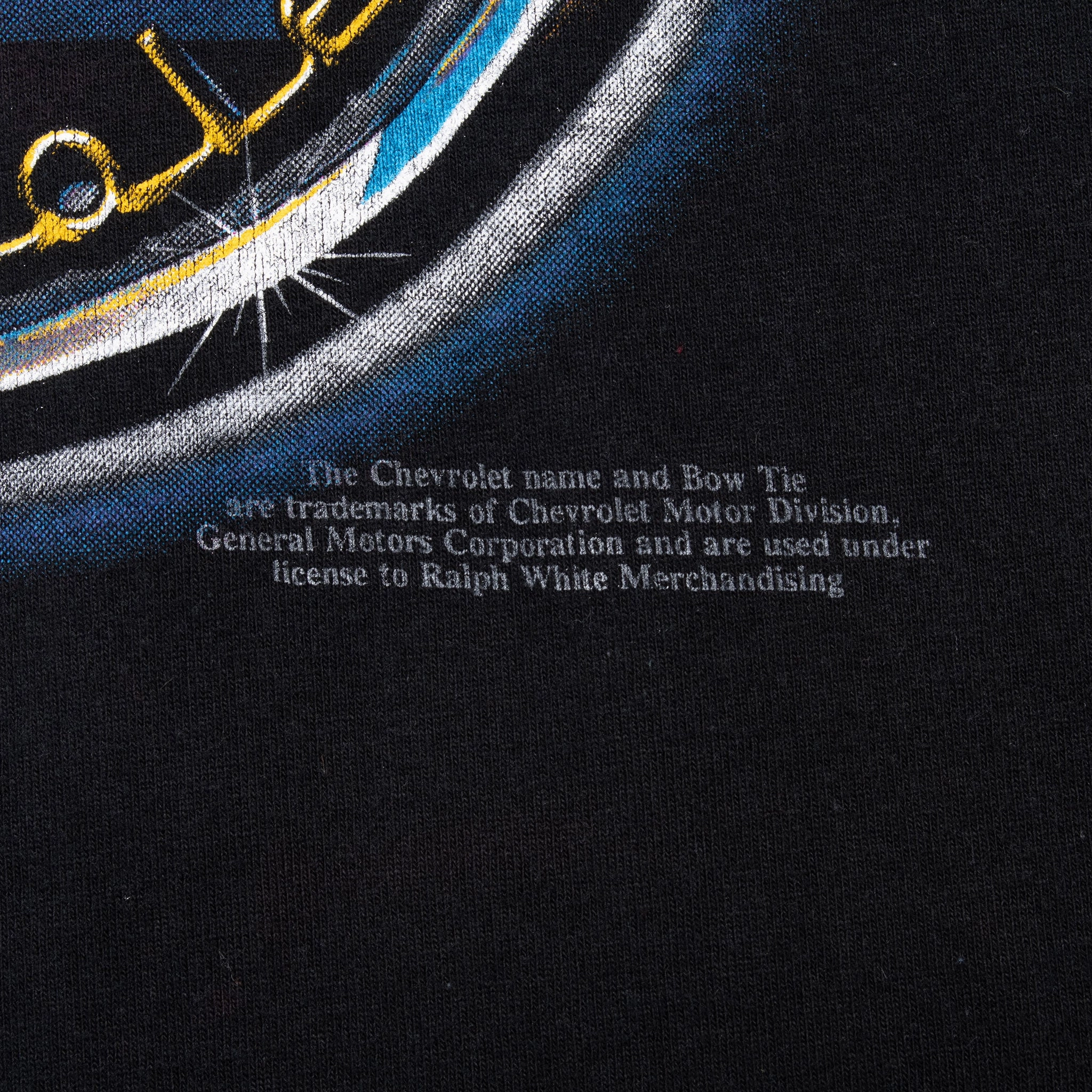 VINTAGE CHEVROLET 1990S CAR TEE SHIRT SIZE 2XL MADE IN USA