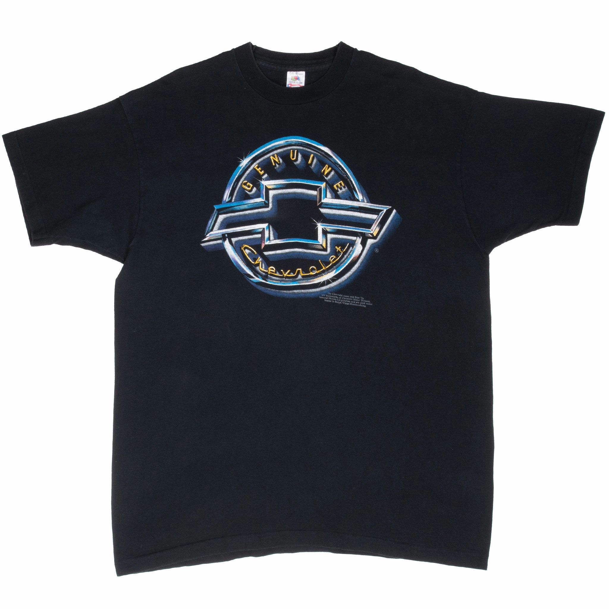 VINTAGE CHEVROLET 1990S CAR TEE SHIRT SIZE 2XL MADE IN USA