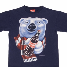 VINTAGE COCA COLA POLAR BEAR TEE SHIRT 1995 SIZE LARGE MADE IN USA