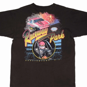 VINTAGE DRAG RACING NHRA RACEWAY PARK ENGLISHTOWN NJ 1992 TEE SHIRT SIZE XL