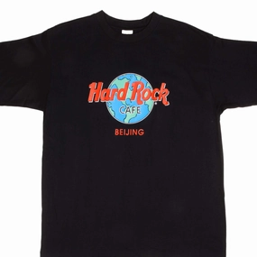 VINTAGE HARD ROCK CAFE BEIJING TEE SHIRT 1990S SIZE XL