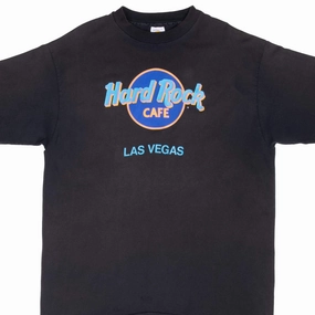 VINTAGE HARD ROCK CAFE LAS VEGAS TEE SHIRT 1990S LARGE MADE IN USA