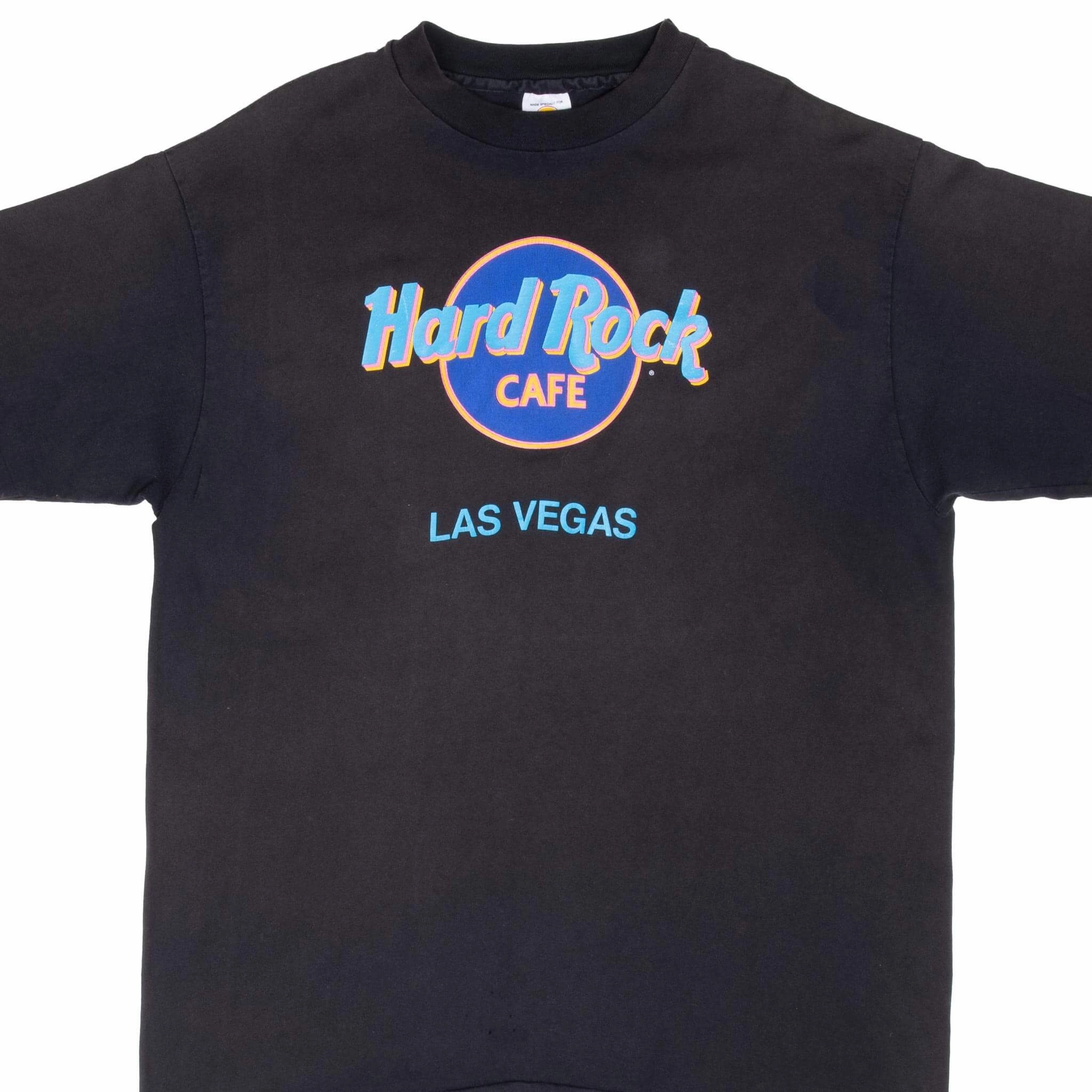 VINTAGE HARD ROCK CAFE LAS VEGAS TEE SHIRT 1990S LARGE MADE IN USA