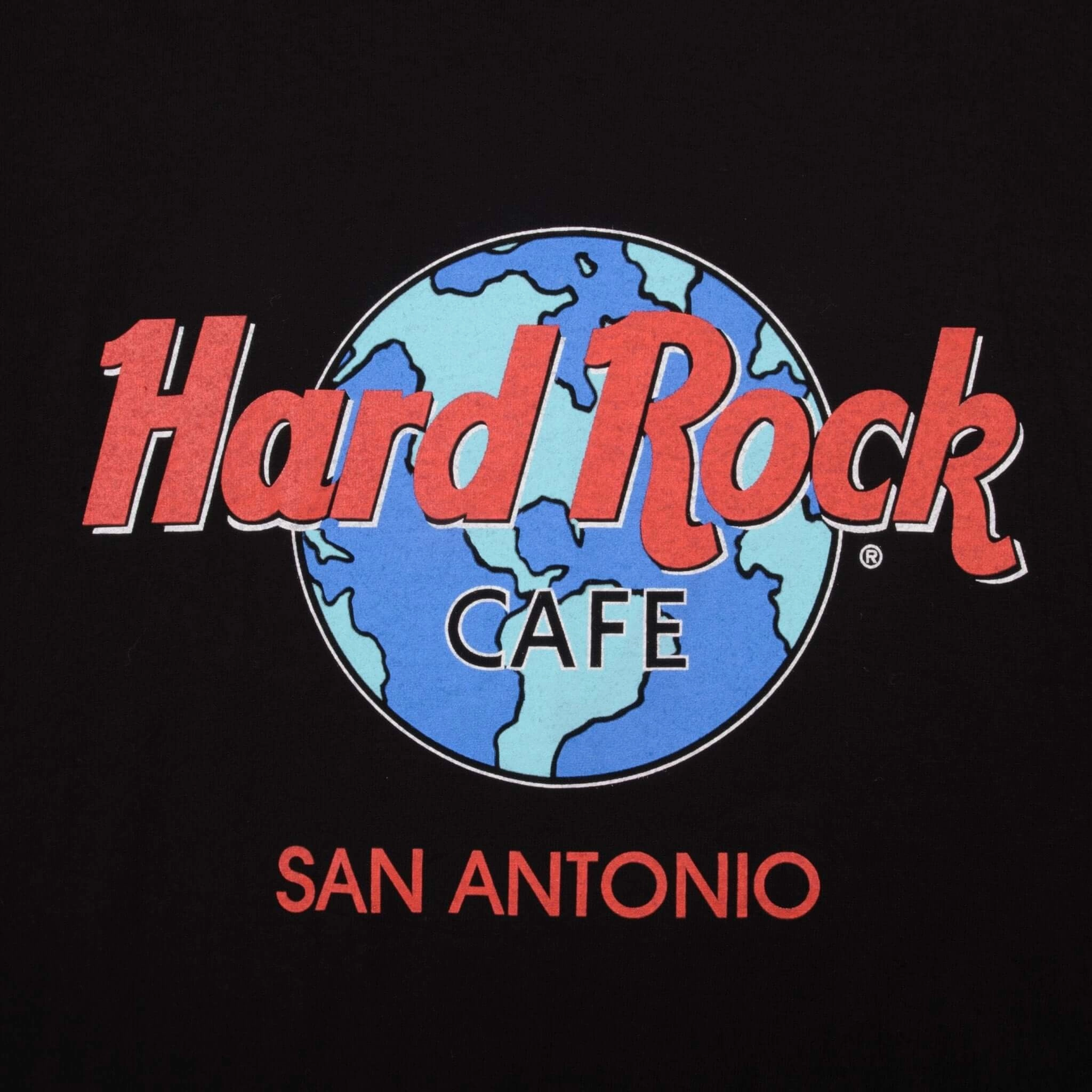 VINTAGE HARD ROCK CAFE SAN ANTONIO TEE SHIRT 1990S SIZE LARGE MADE IN USA
