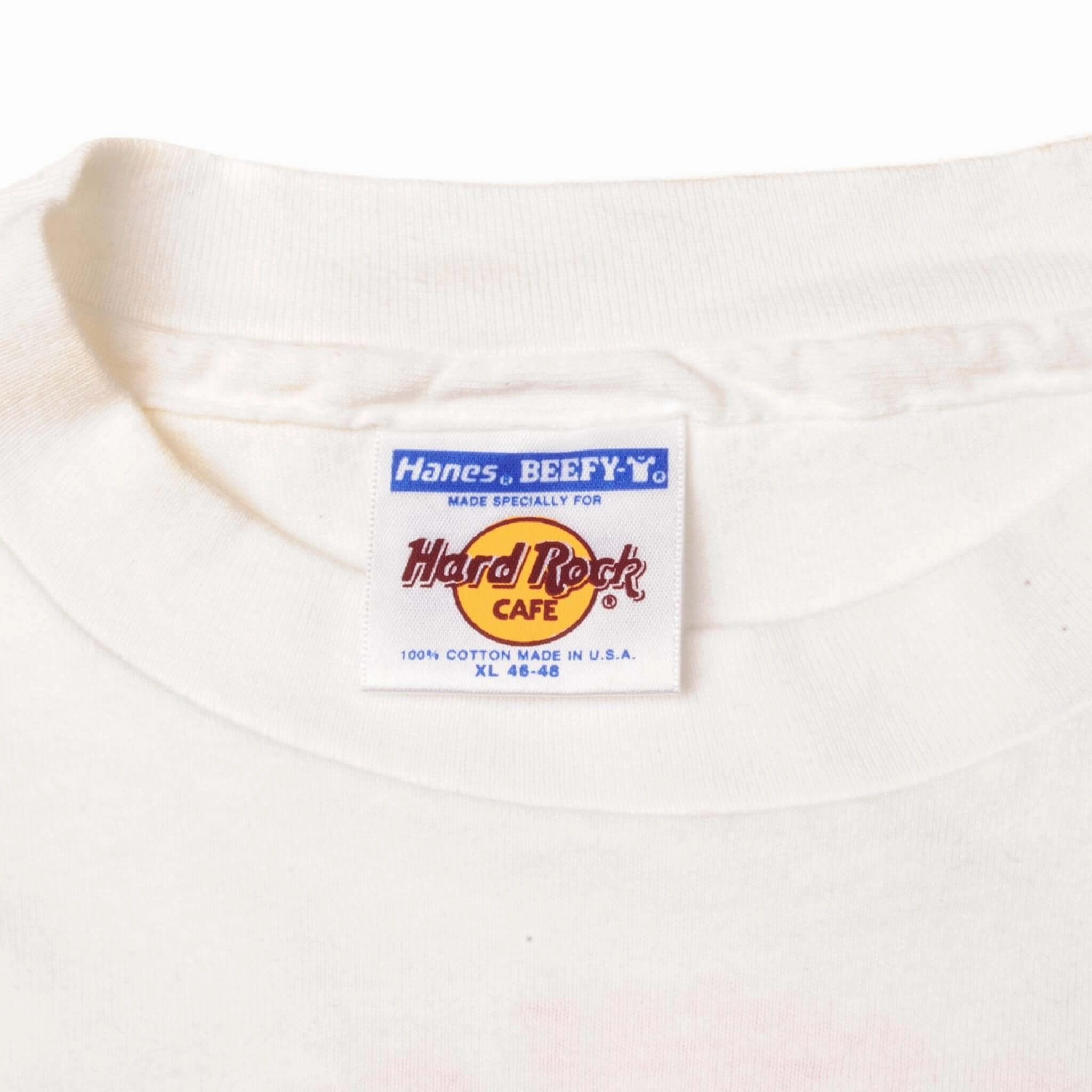 VINTAGE HARD ROCK CAFE TEE SHIRT 1990s SIZE LARGE MADE IN USA