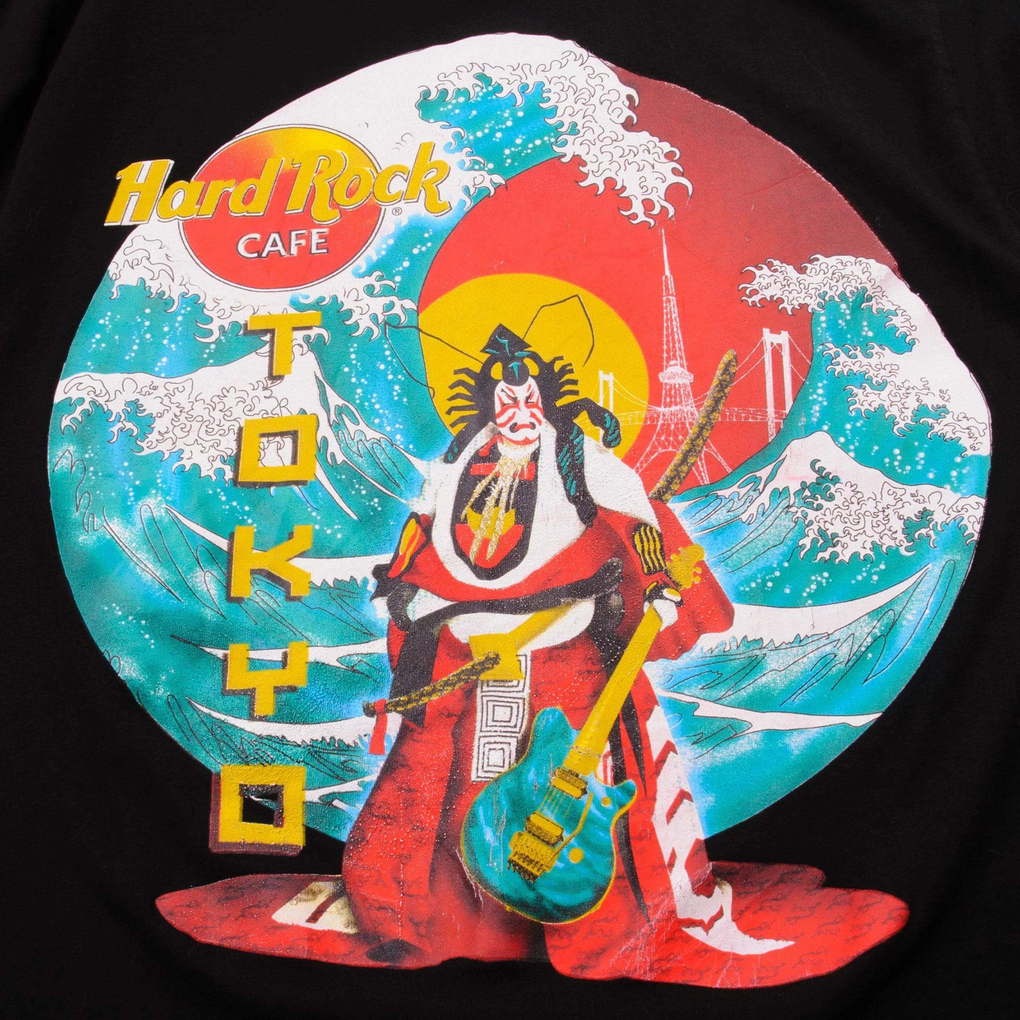VINTAGE HARD ROCK CAFE TOKYO JAPAN TEE SHIRT SIZE SMALL 1990s