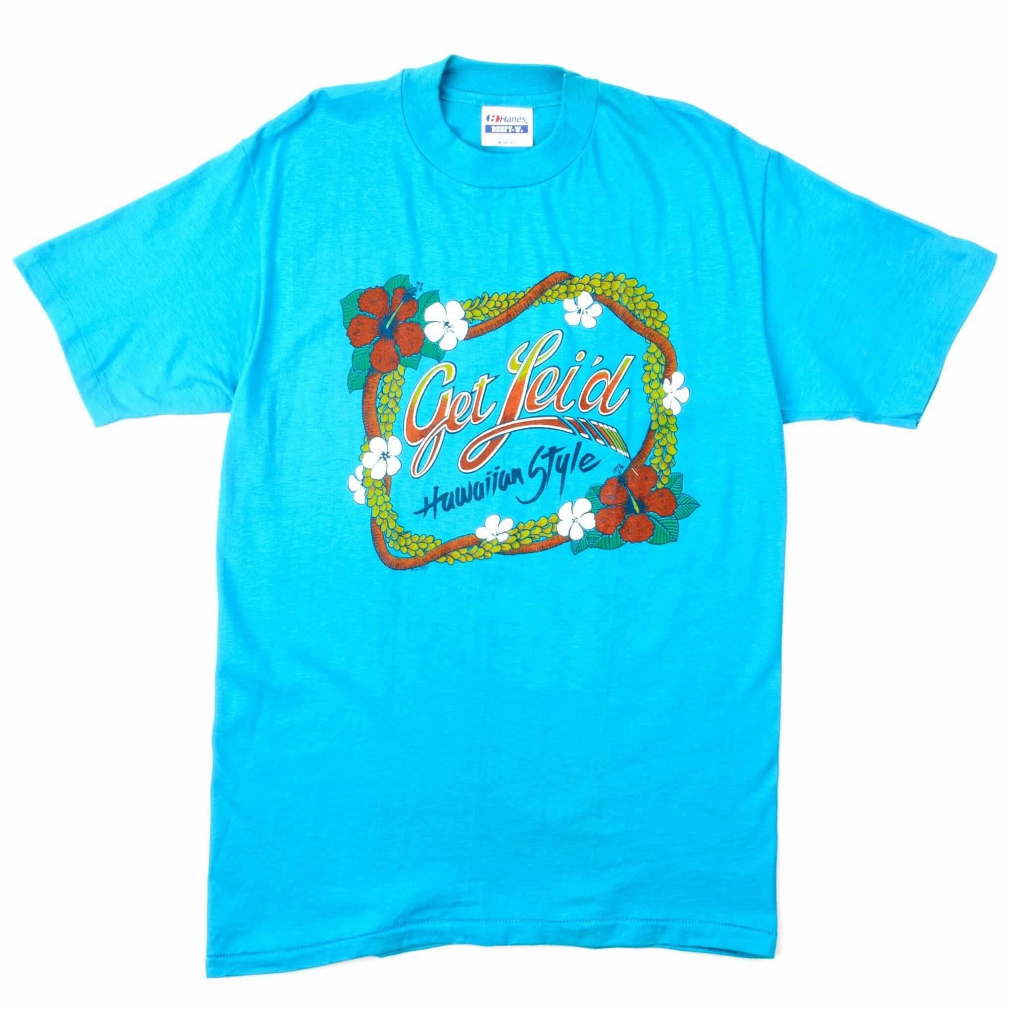 VINTAGE HAWAII TEE SHIRT SIZE MEDIUM MADE IN USA