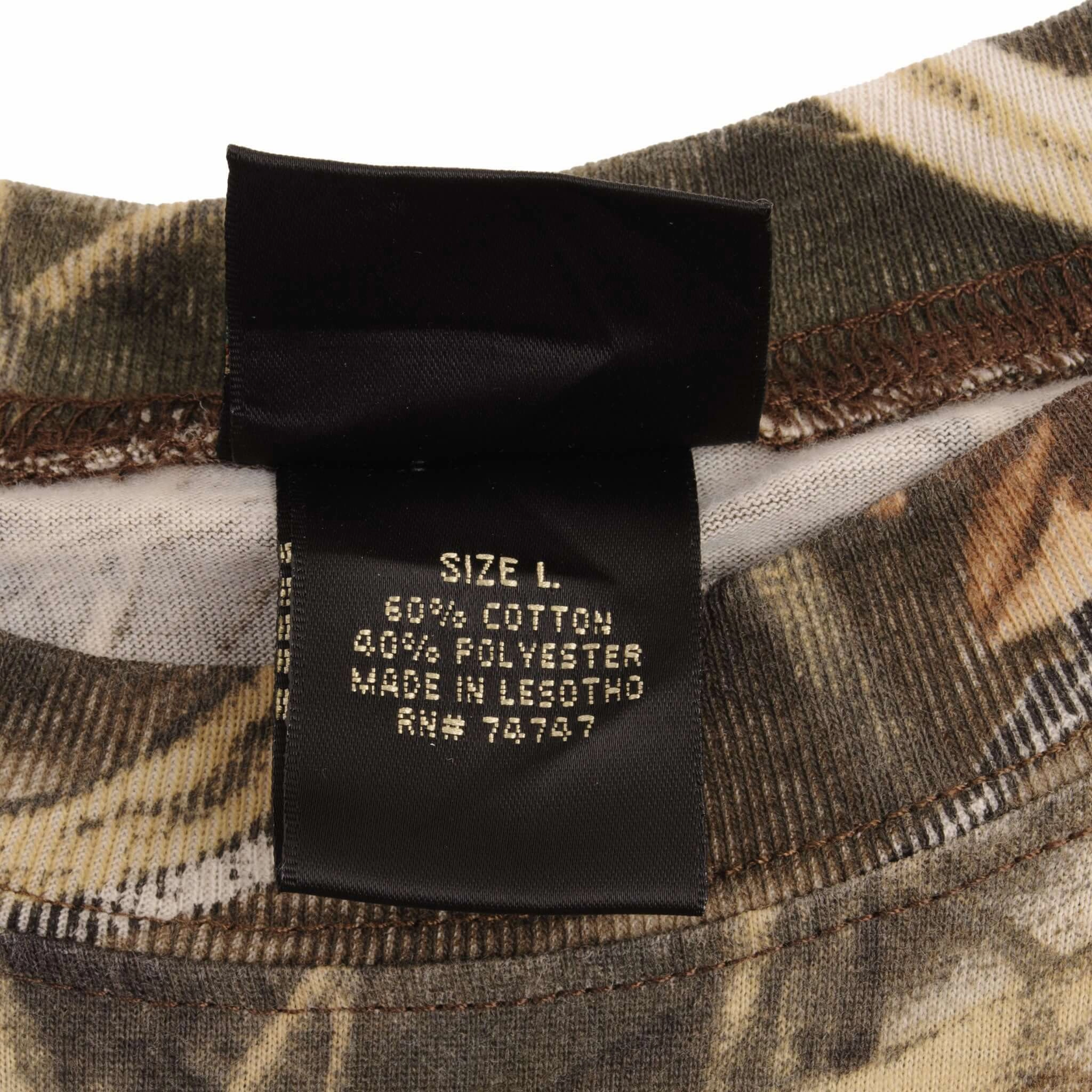 VINTAGE HUNTING ADVANTAGE MAX 4 HD CAMO POCKET TEE SHIRT 2000S SIZE LARGE