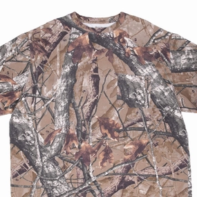 VINTAGE HUNTING FUSION 3D CAMO POCKET TEE SHIRT 3XL
