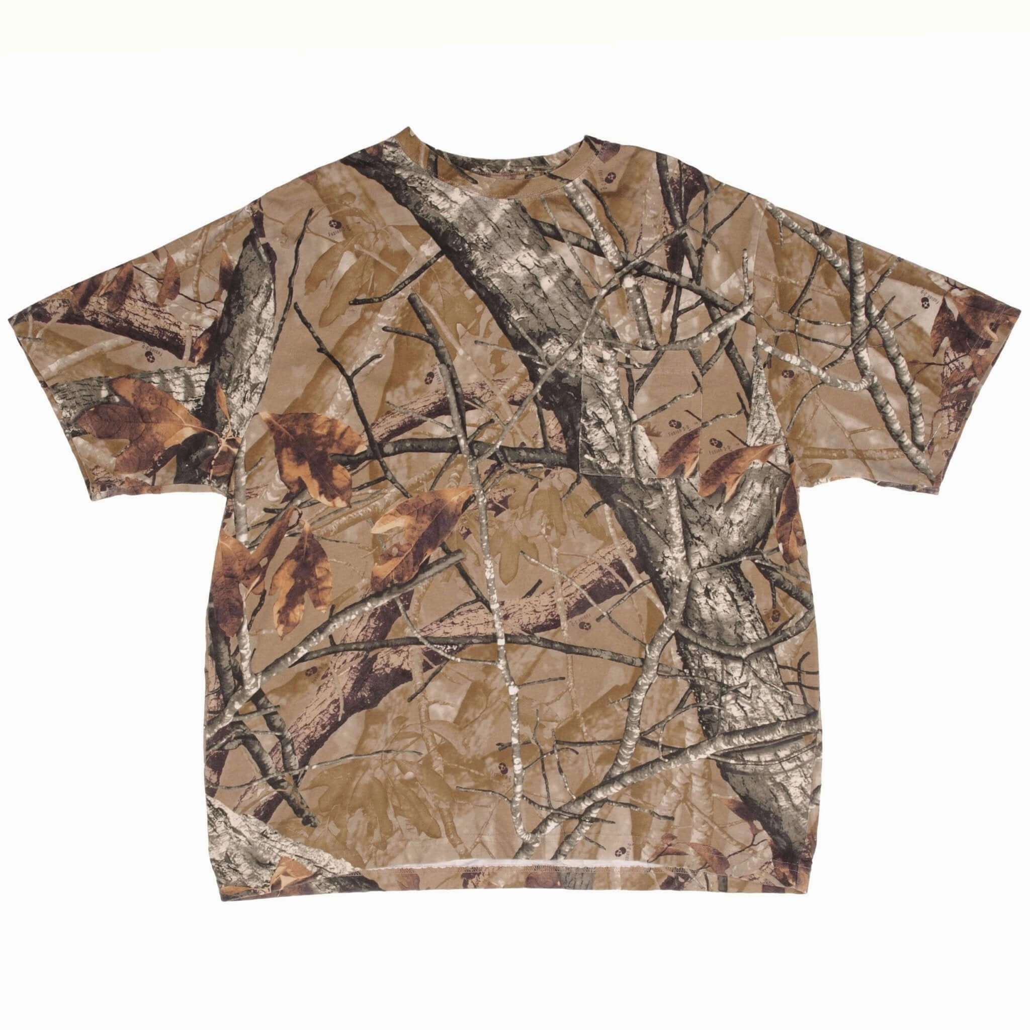 VINTAGE HUNTING FUSION 3D CAMO POCKET TEE SHIRT SIZE XL