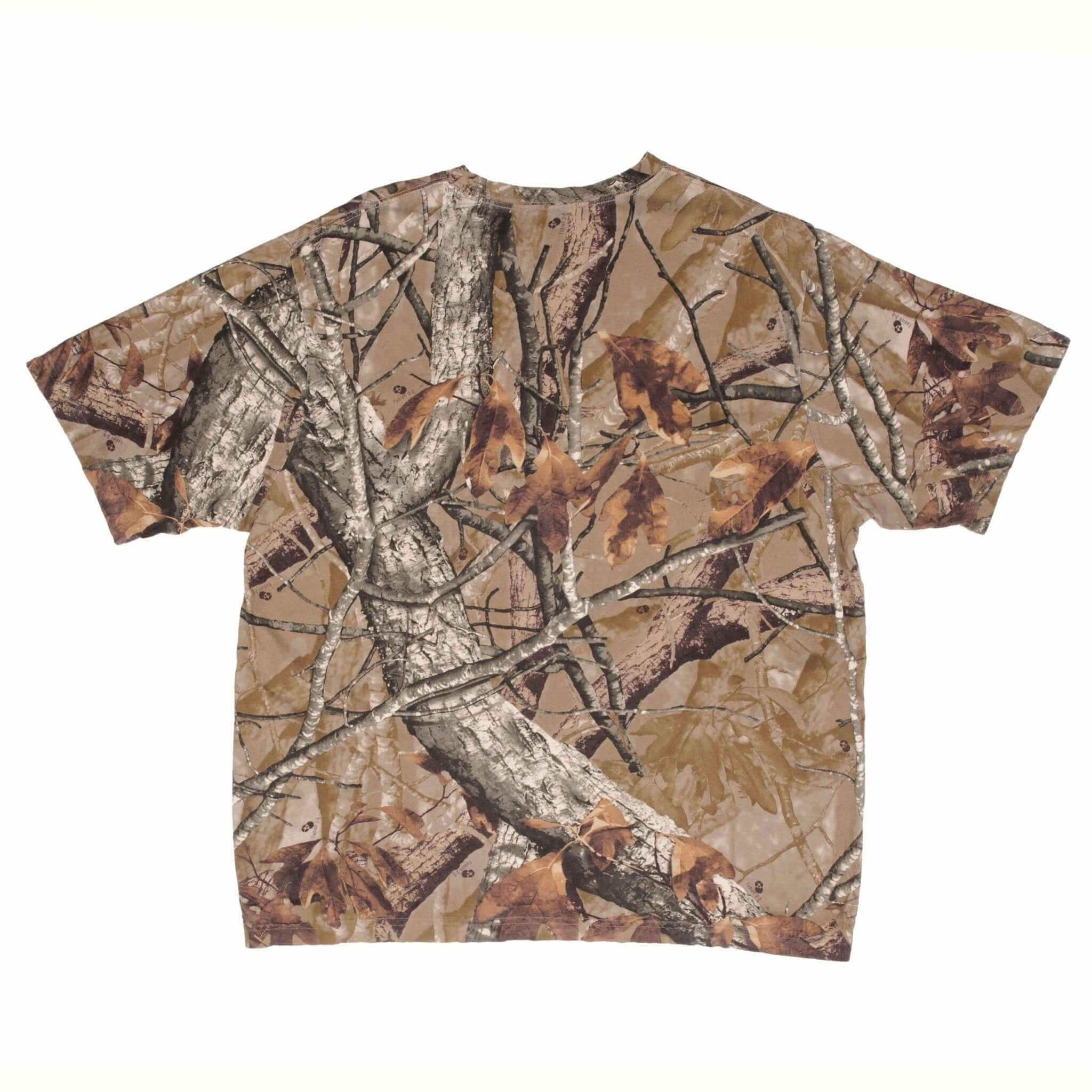 VINTAGE HUNTING FUSION 3D CAMO POCKET TEE SHIRT SIZE XL