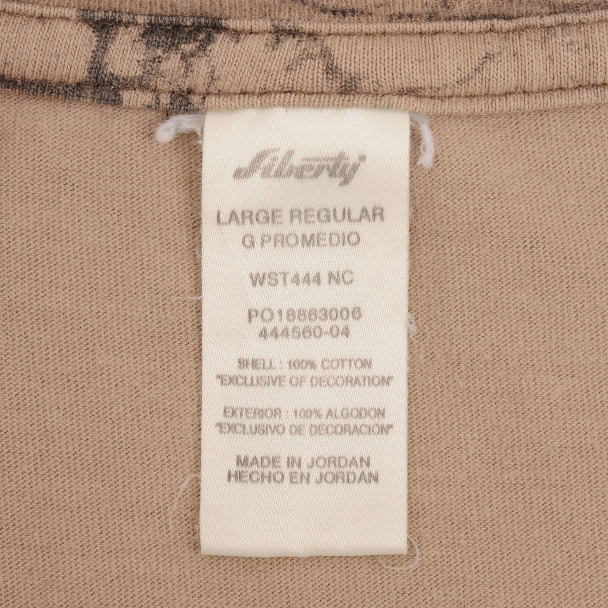 VINTAGE HUNTING NATURAL GEAR CAMO POCKET TEE SHIRT 2000S SIZE LARGE