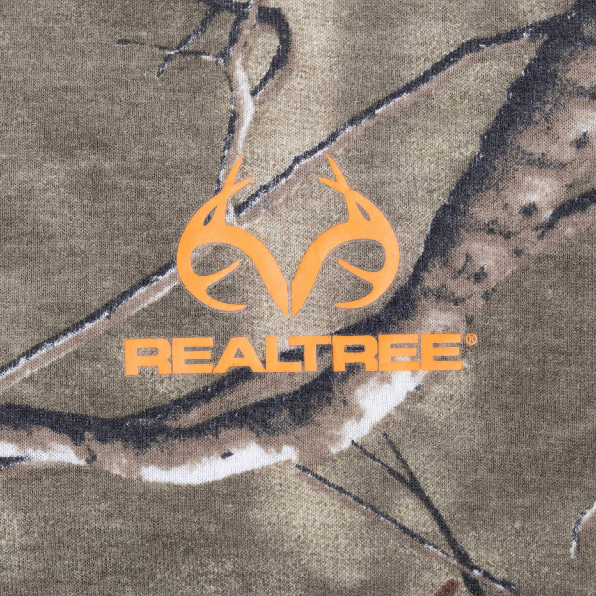 VINTAGE HUNTING REALTREE APHD CAMO LONG SLEEVE TEE SHIRT LARGE