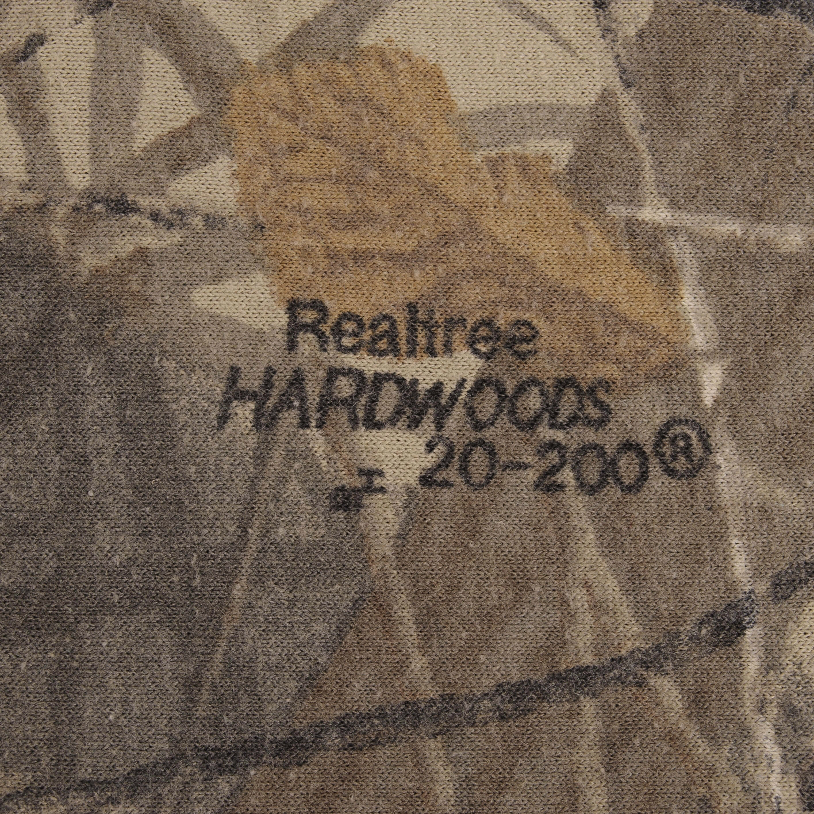 VINTAGE HUNTING REALTREE HARDWOODS CAMO LONG SLEEVE POCKET TEE SHIRT SIZE XL