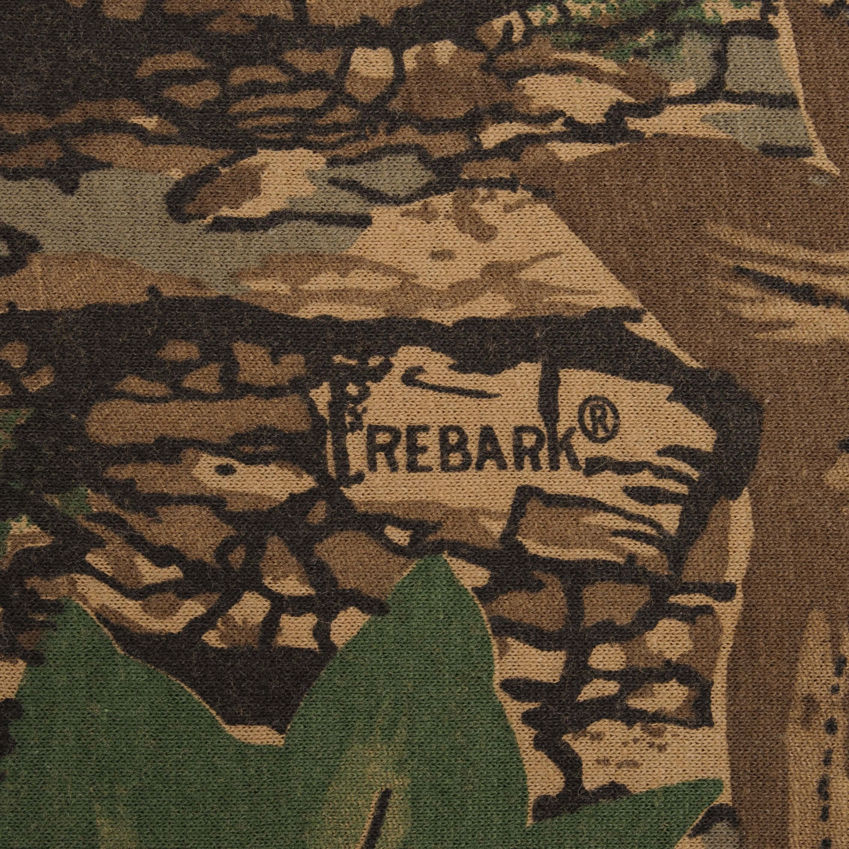 VINTAGE HUNTING TREBARK CAMO POCKET TEE SHIRT 1990S SIZE SMALL MADE IN USA