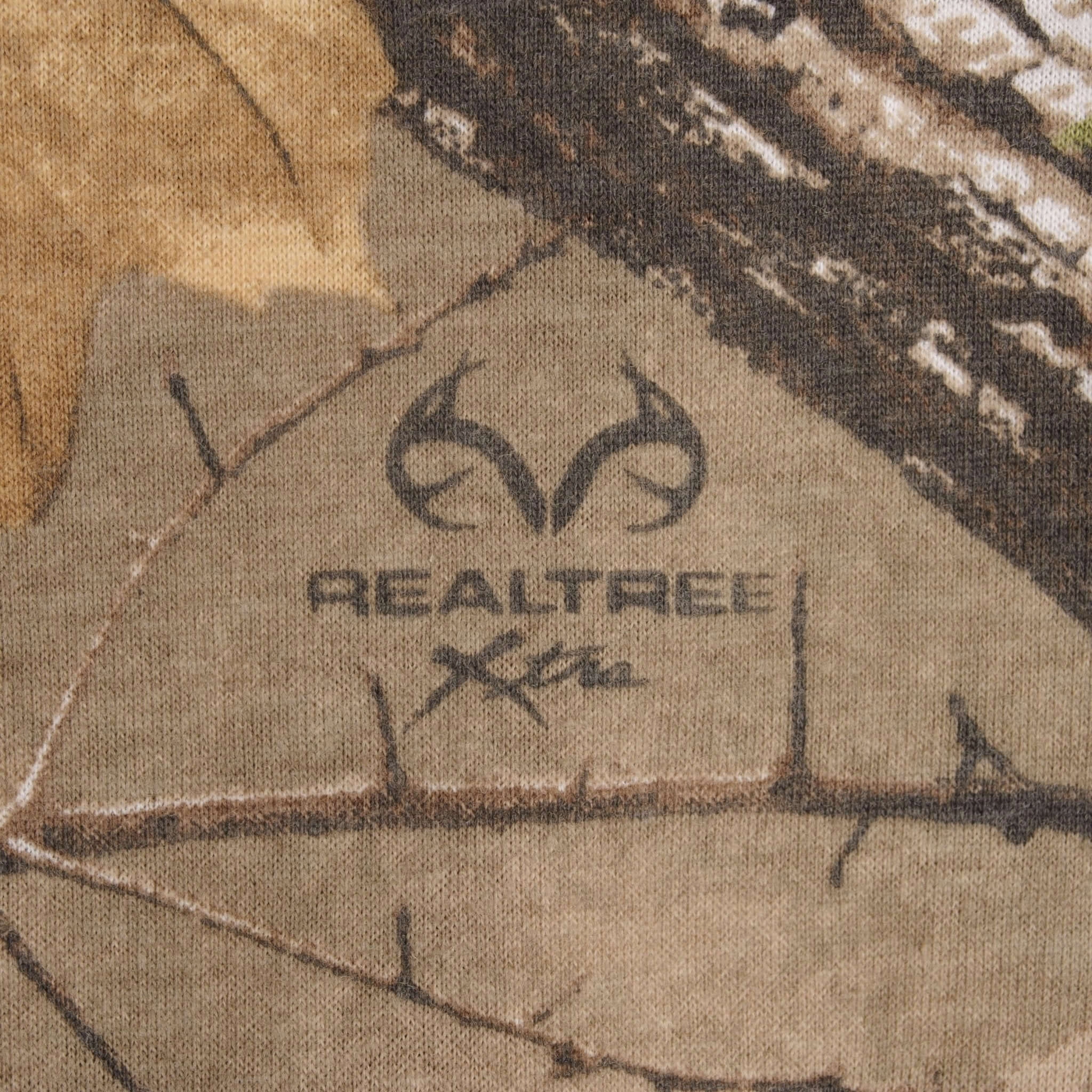 VINTAGE HUNTING XTRA REALTREE CAMO LONG SLEEVE TEE SHIRT SIZE XL