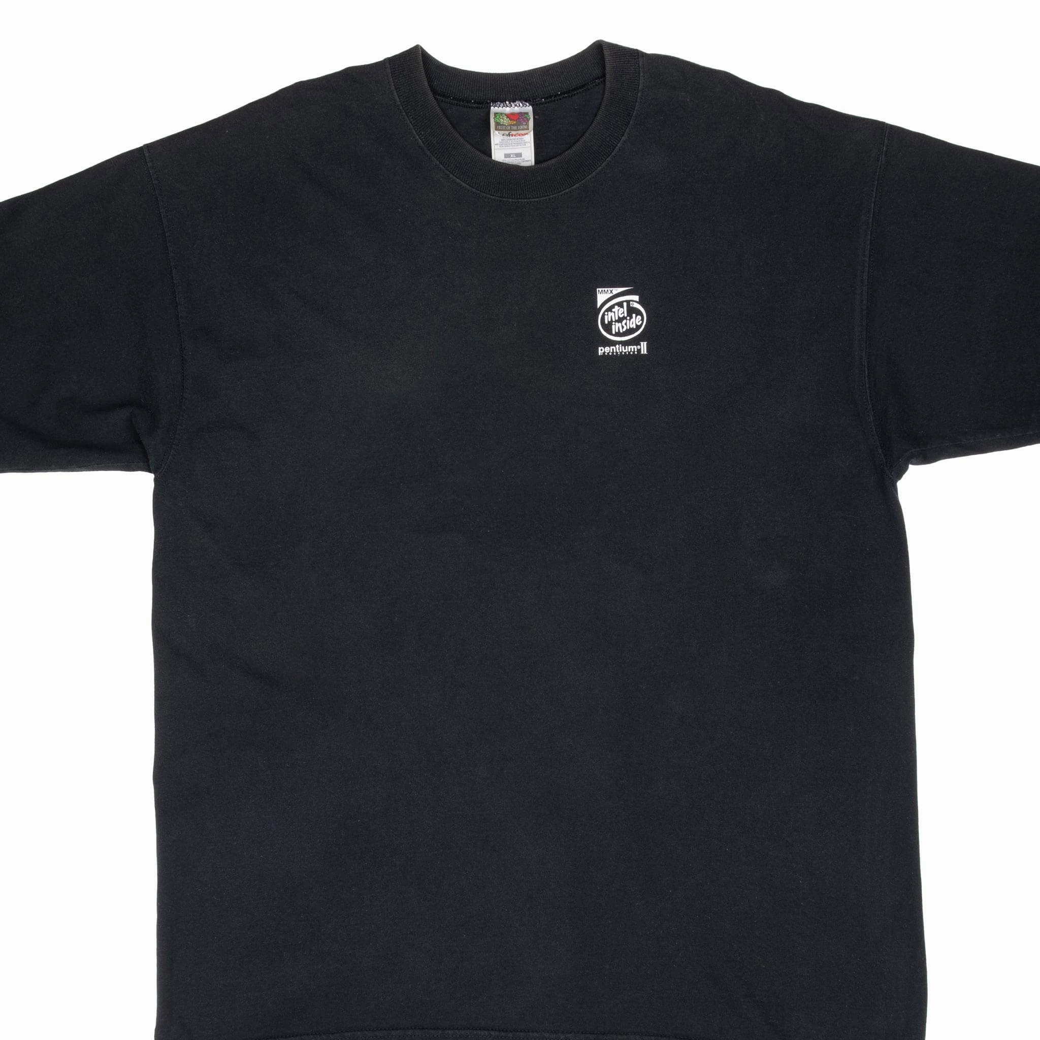 VINTAGE INTEL PENTIUM II PROCESSOR DEALER TEE SHIRT 1990S XL