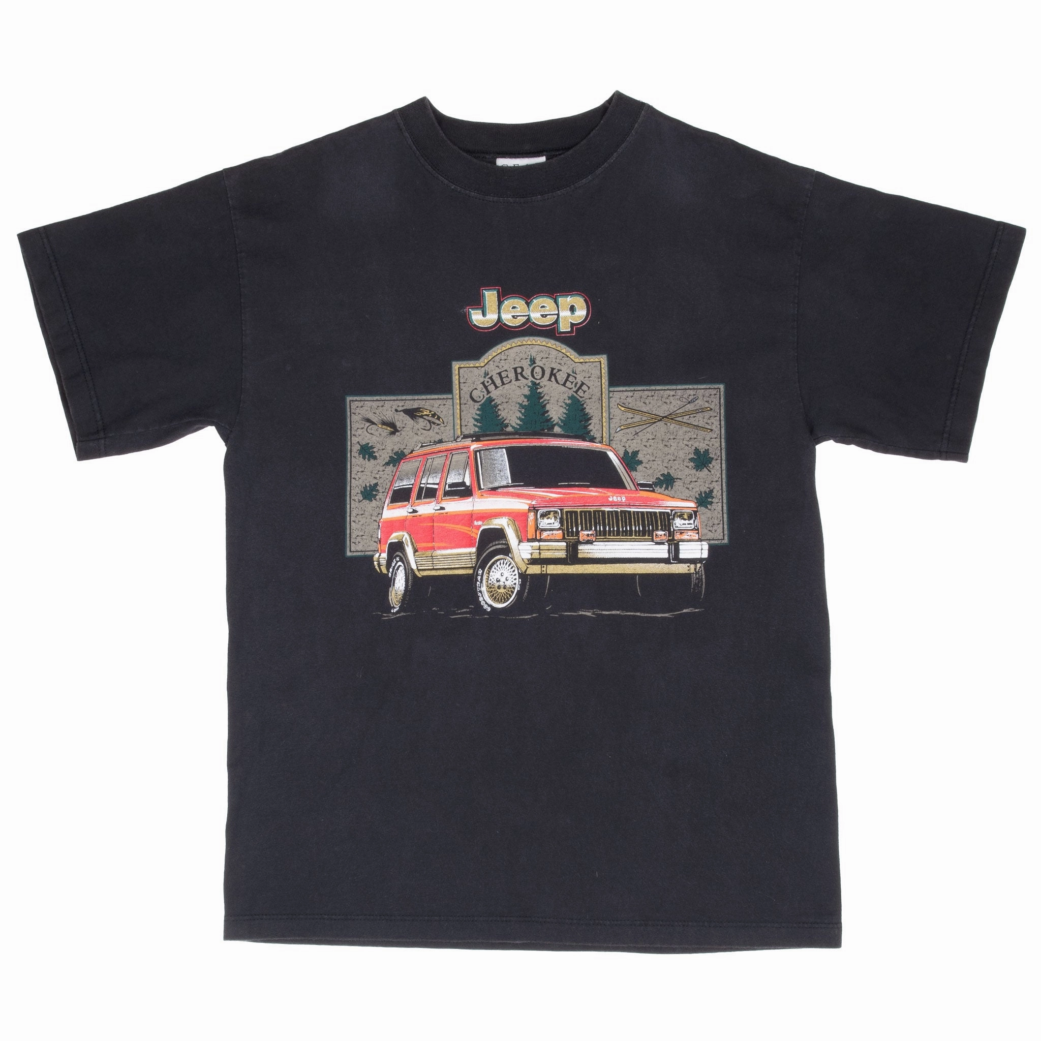 VINTAGE JEEP CHEROKEE 1990S TEE SHIRT MEDIUM MADE IN USA