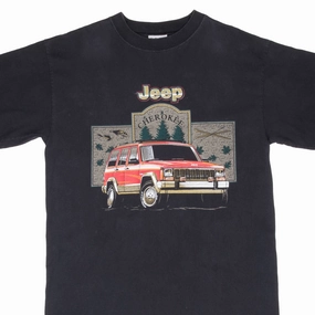 VINTAGE JEEP CHEROKEE 1990S TEE SHIRT MEDIUM MADE IN USA