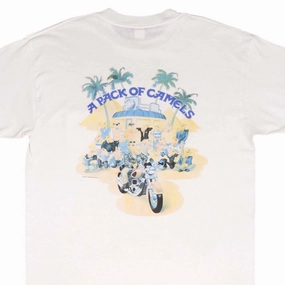 VINTAGE JOE'S PACK OF CAMEL POCKET TEE SHIRT 1990S SIZE LARGE MADE IN USA