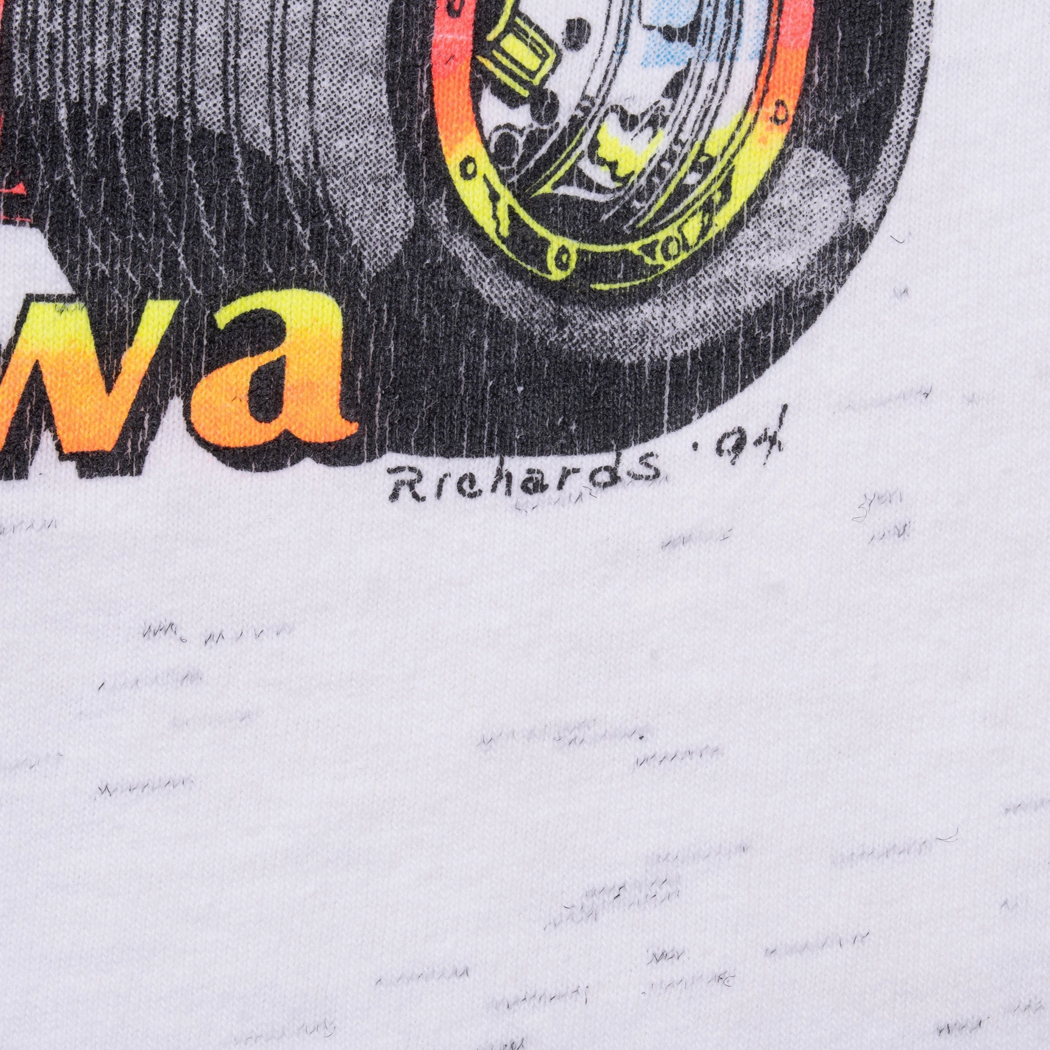 VINTAGE KNOXVILLE 34TH ANNUAL NATIONALS RACING 1994 TEE SHIRT 2XL MADE IN USA
