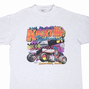 VINTAGE KNOXVILLE 34TH ANNUAL NATIONALS RACING 1994 TEE SHIRT 2XL MADE IN USA
