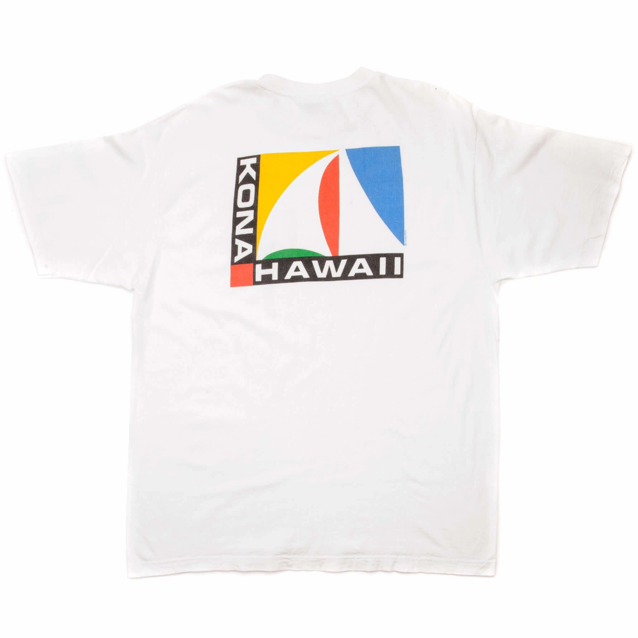 VINTAGE KONA HAWAII CRAZY SHIRT TEE SHIRT SIZE LARGE MADE IN USA