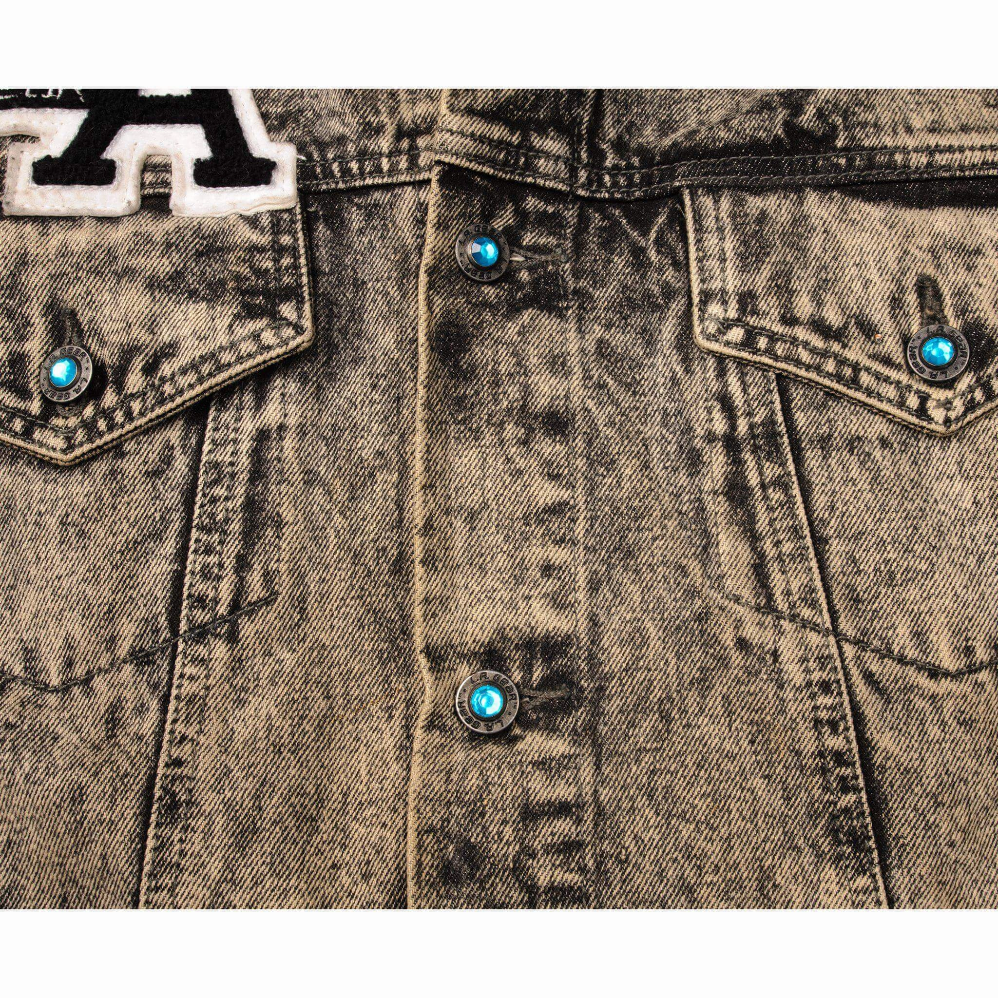 VINTAGE LA GEAR DENIM JACKET WOMAN SIZE LARGE