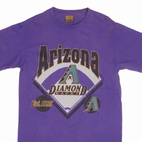 VINTAGE MLB ARIZONA DIAMONDBACKS 1995 NUTMEG TEE SHIRT MEDIUM MADE IN USA