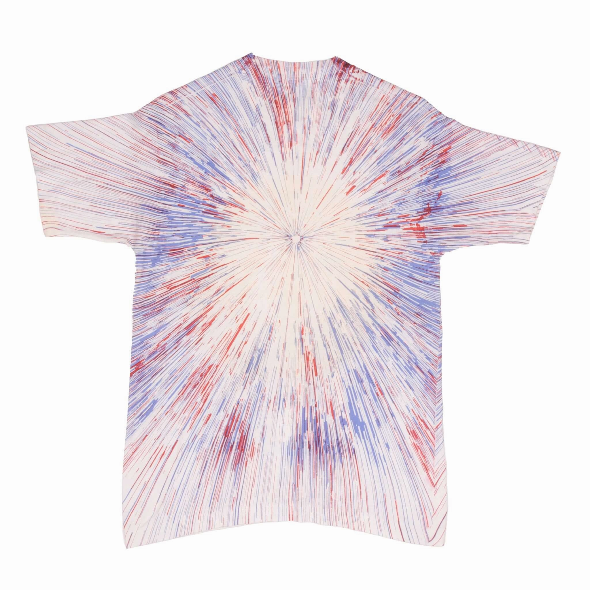 VINTAGE MLB CHICAGO CUBS 1990S TIE DYE TEE SHIRT SIZE MEDIUM