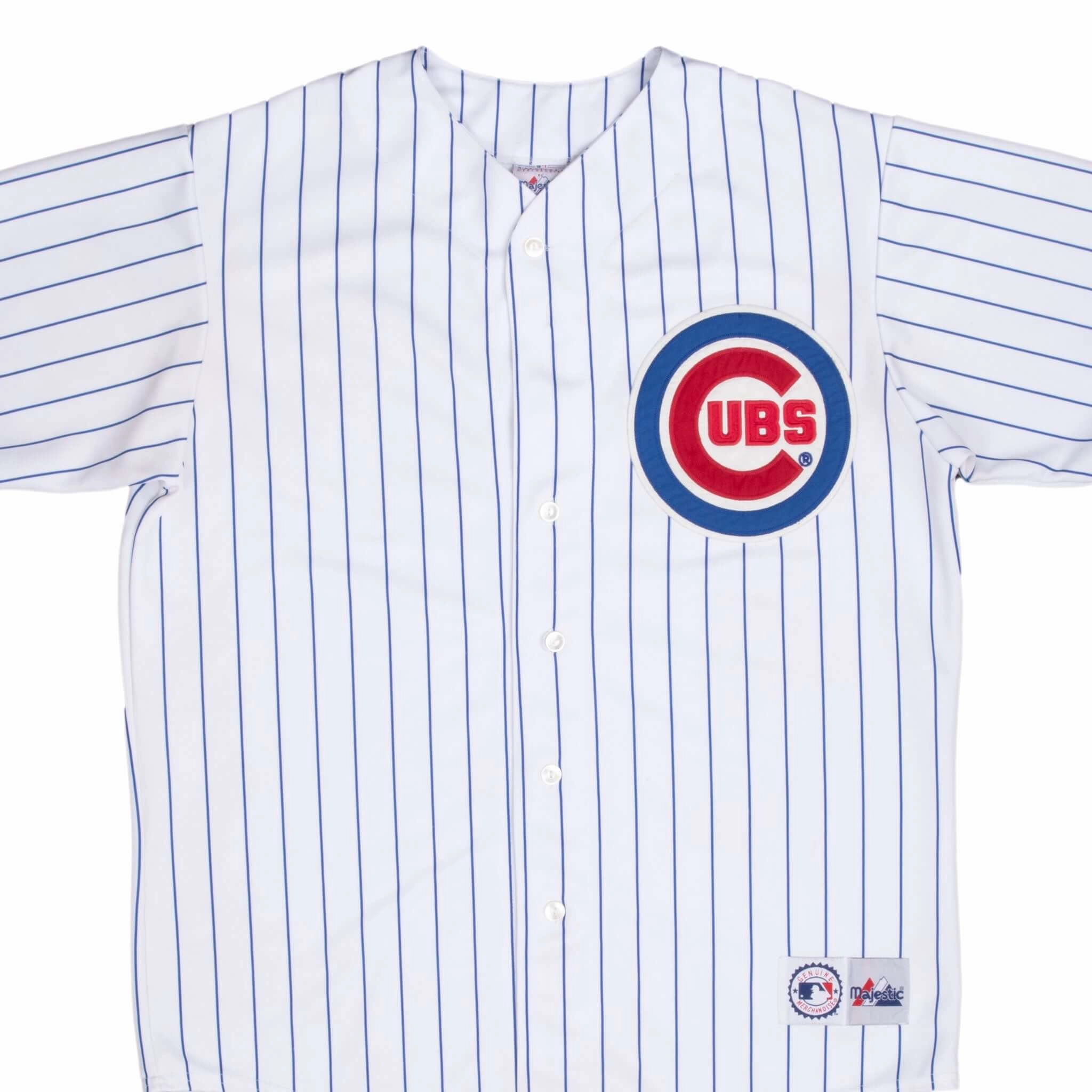 VINTAGE MLB CHICAGO CUBS MAJESTIC JERSEY 1990S XL