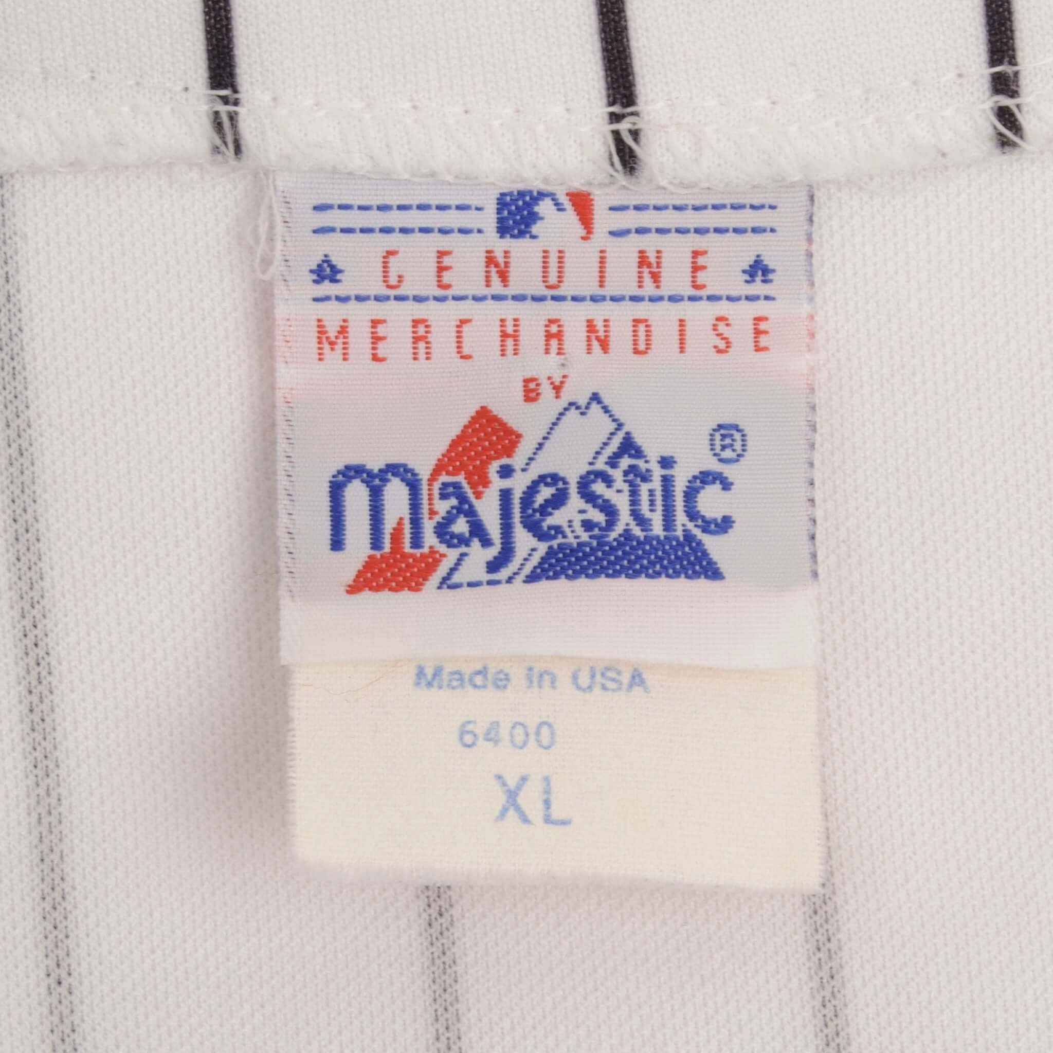 VINTAGE MLB CHICAGO WHITE SOX MAJESTIC JERSEY 1990S SIZE XL MADE IN USA
