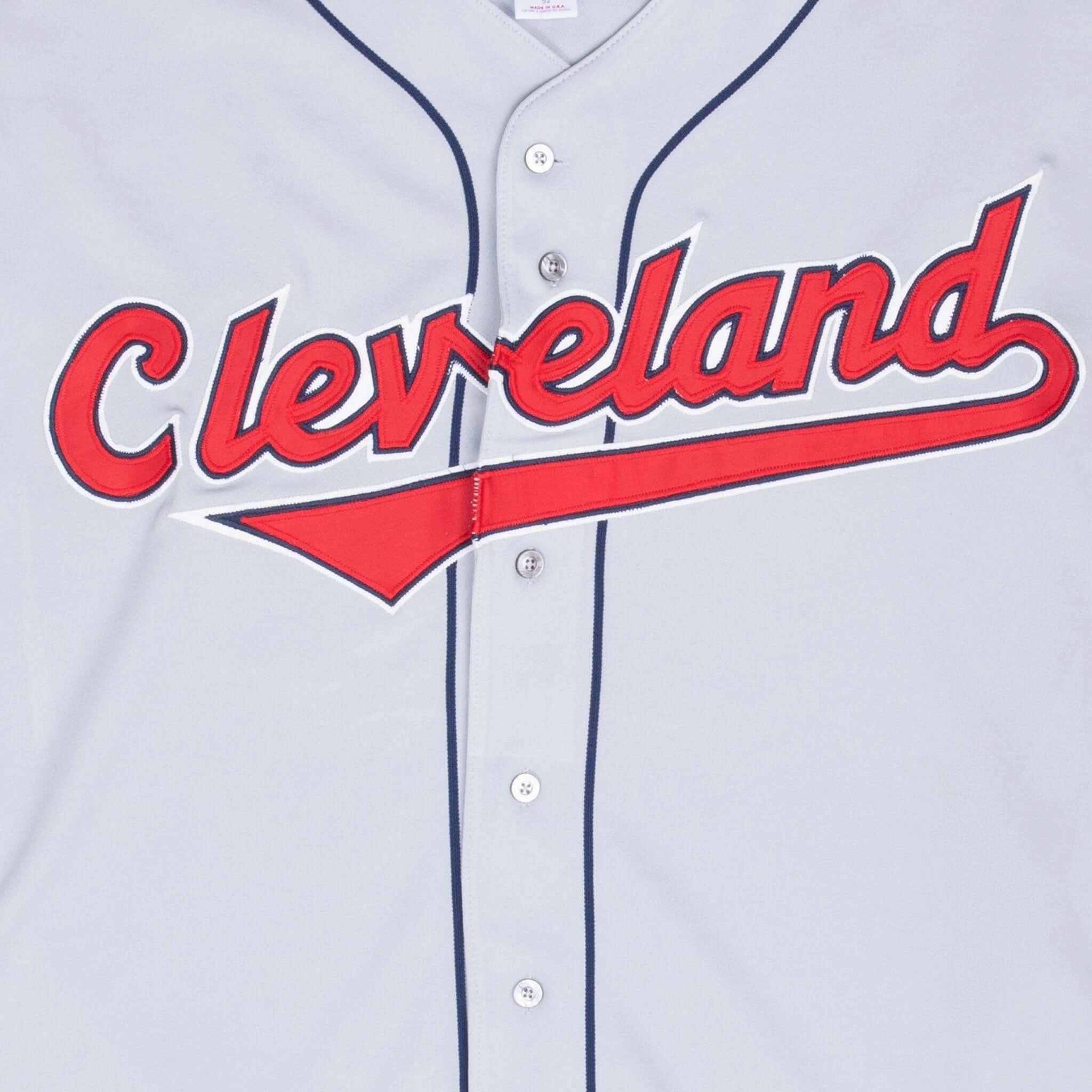 VINTAGE MLB CLEVELAND INDIANS MURPHY #13 RUSSELL JERSEY 2001 2XL MADE IN USA