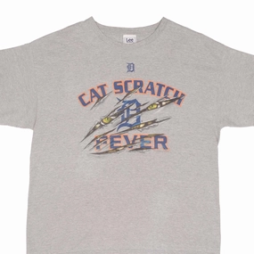 VINTAGE MLB DETROIT TIGERS CHAMPIONS 2006 TEE SHIRT SIZE XL