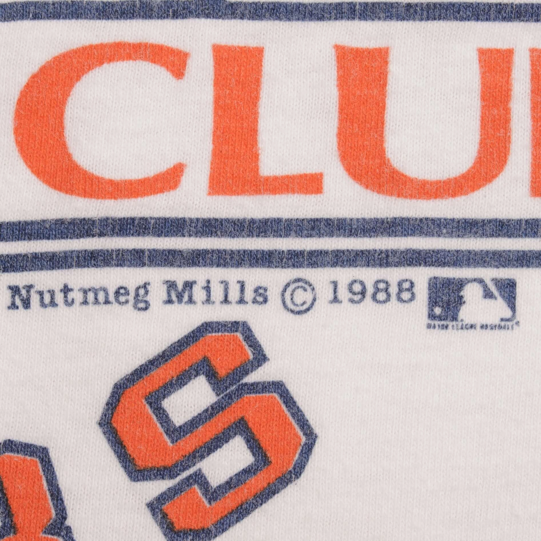 VINTAGE MLB DETROIT TIGERS POCKET TEE SHIRT 1988 SIZE LARGE MADE IN USA