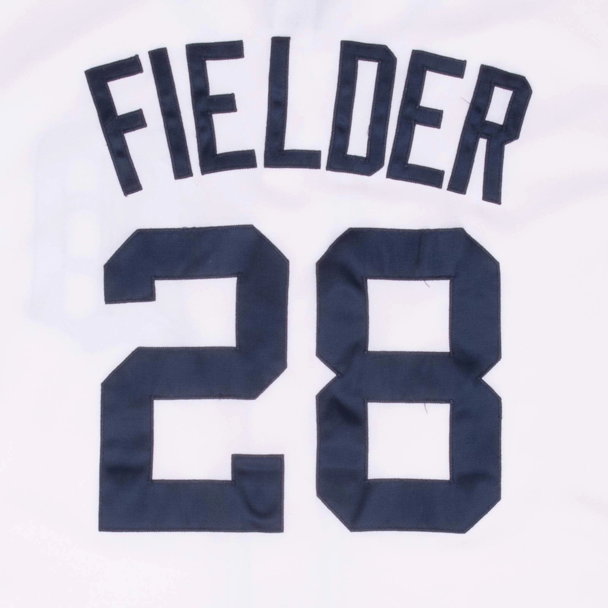 VINTAGE MLB DETROIT TIGERS PRINCE FIELDER #33 MAJESTIC JERSEY 2010S LARGE