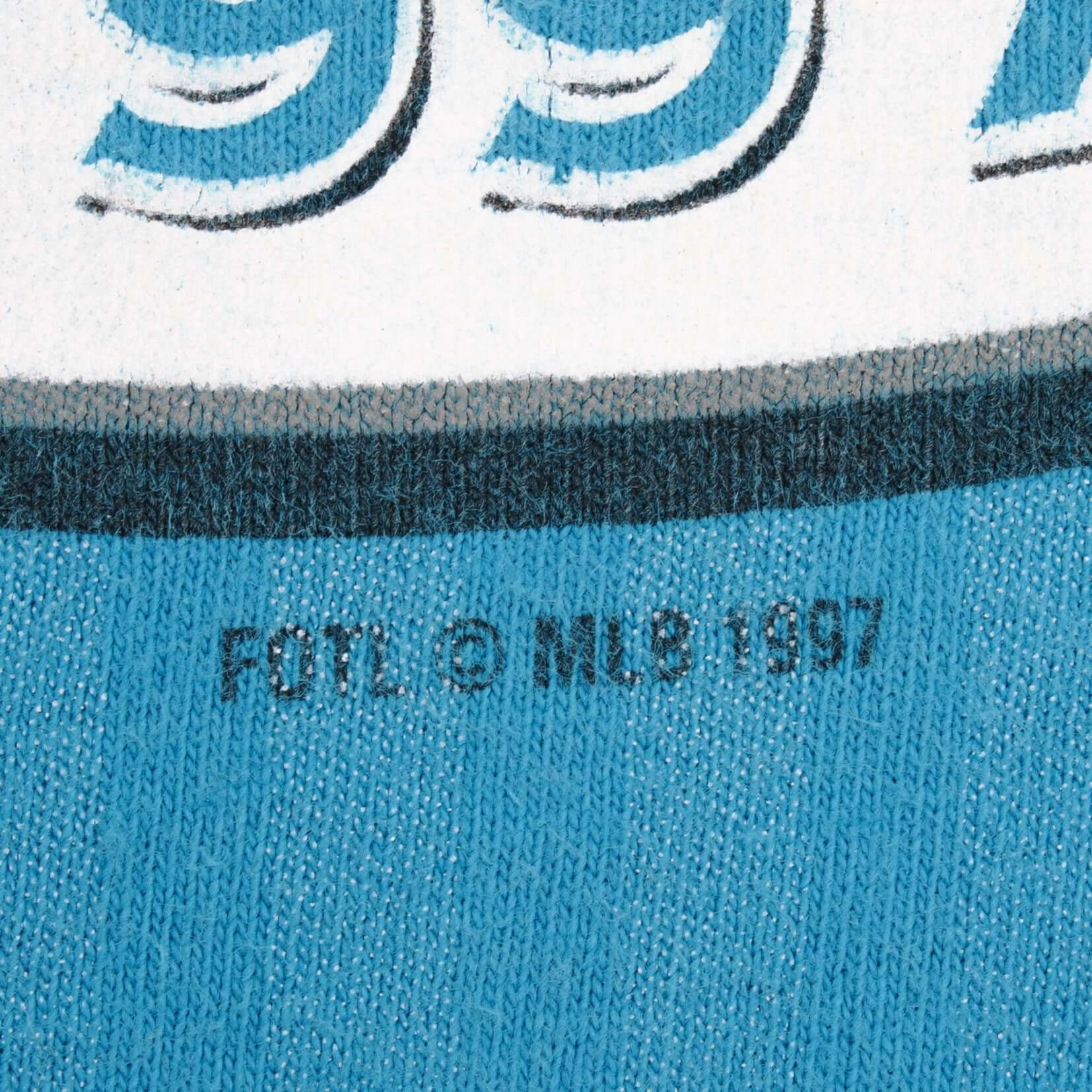VINTAGE MLB FLORIDA MARLINS WORLD CHAMPIONS 1997 TEE SHIRT MEDIUM MADE IN USA