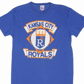 VINTAGE MLB KANSAS CITY ROYALS 1989 TEE SHIRT SIZE MEDIUM MADE IN USA
