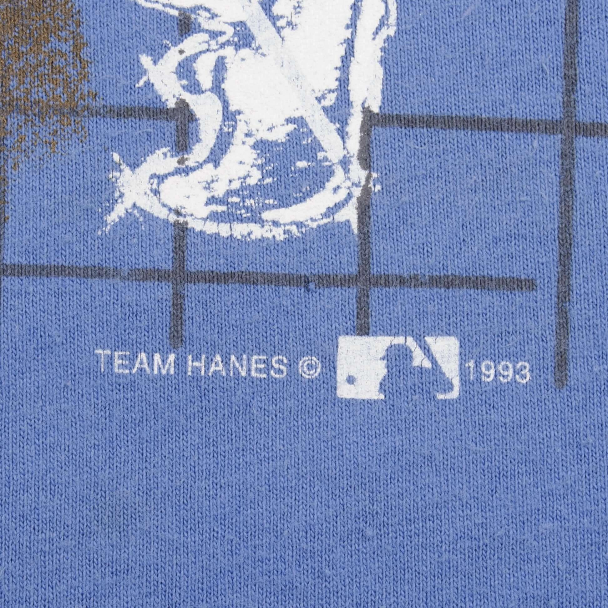 VINTAGE MLB KANSAS CITY ROYALS 1993 TEE SHIRT SIZE 2XL