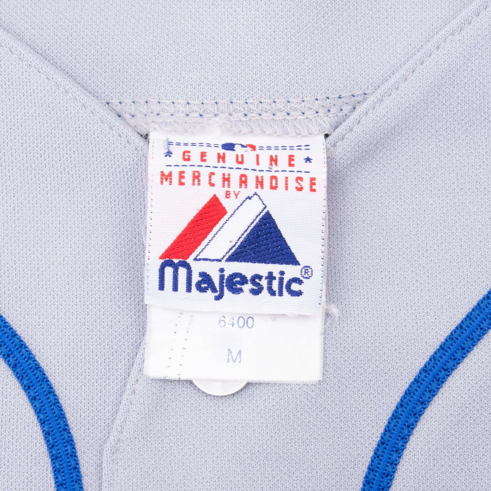 VINTAGE MLB NEW YORK METS BELTRAN #15 MAJESTIC JERSEY 2000S MEDIUM MADE USA