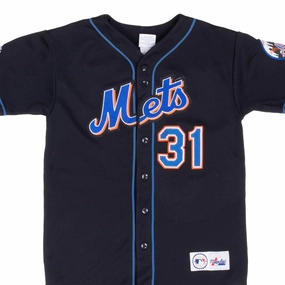 VINTAGE MLB NEW YORK METS MAJESTIC JERSEY 1990S SIZE XL YOUTH