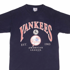 VINTAGE MLB NEW YORK YANKEES 1996 TEE SHIRT SIZE LARGE MADE IN USA
